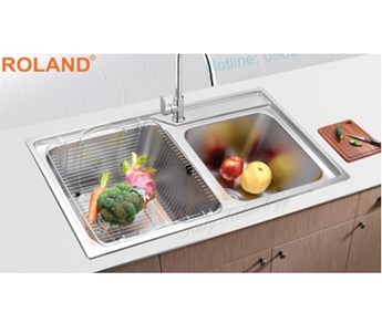 Chậu rửa chén inox Roland B 8344V